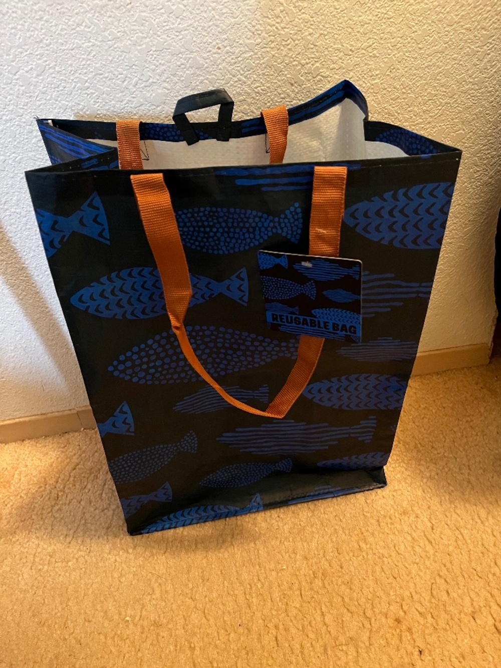 NWT Hawaiian fish reusable bag
